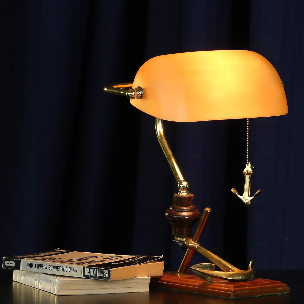 Vintage Desk Lamp Library Lamp Bankers Lamp Bankers Lamp With 
