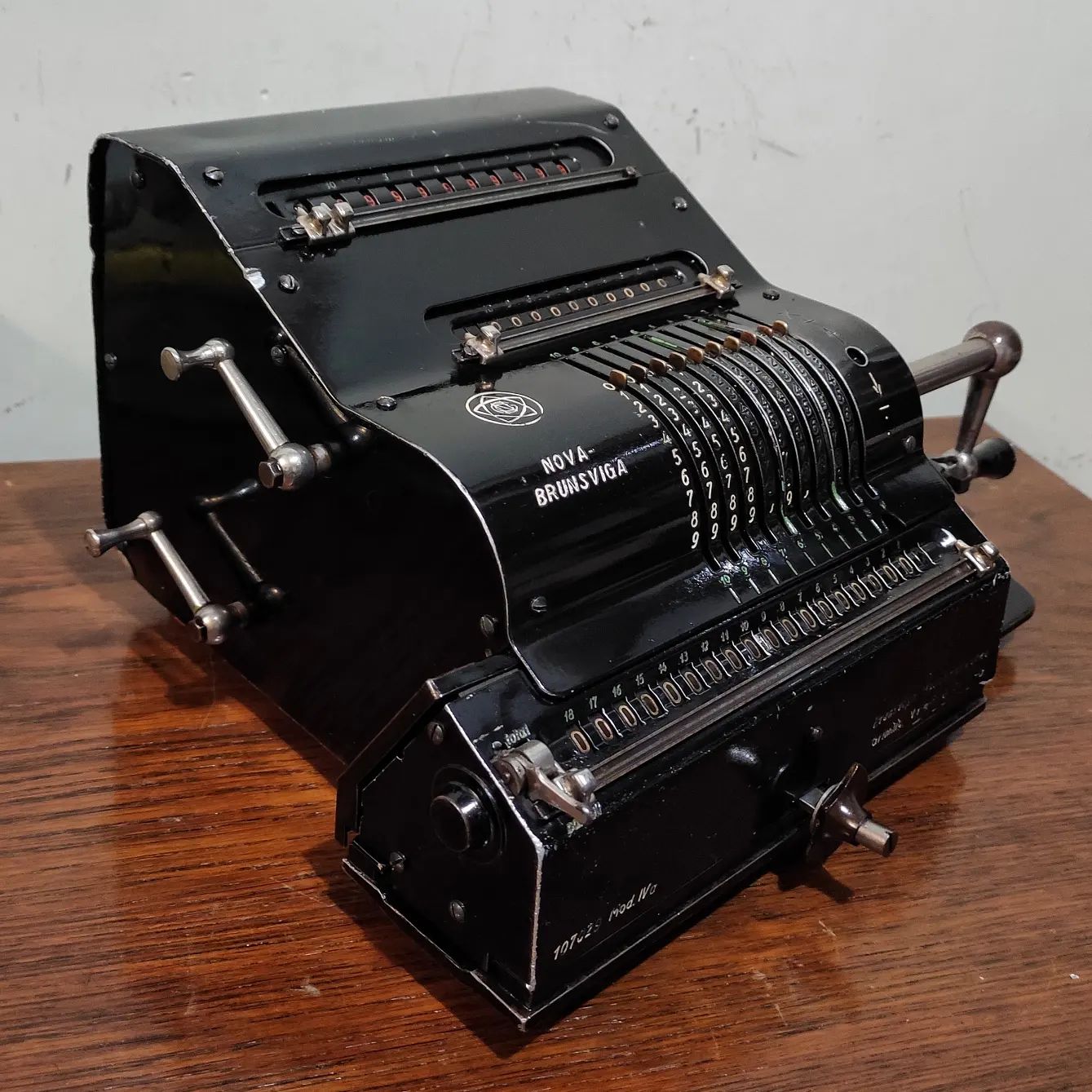 1920's Germany Brunsviga Brand Nova 4 A Model Mechanical Calculator Ra –  Vintage Type Shop