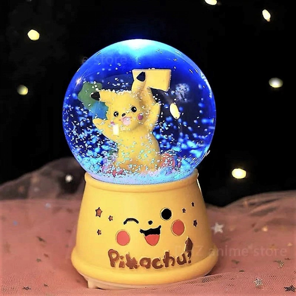 Pikachu Light and Music Medium Snow Globe
