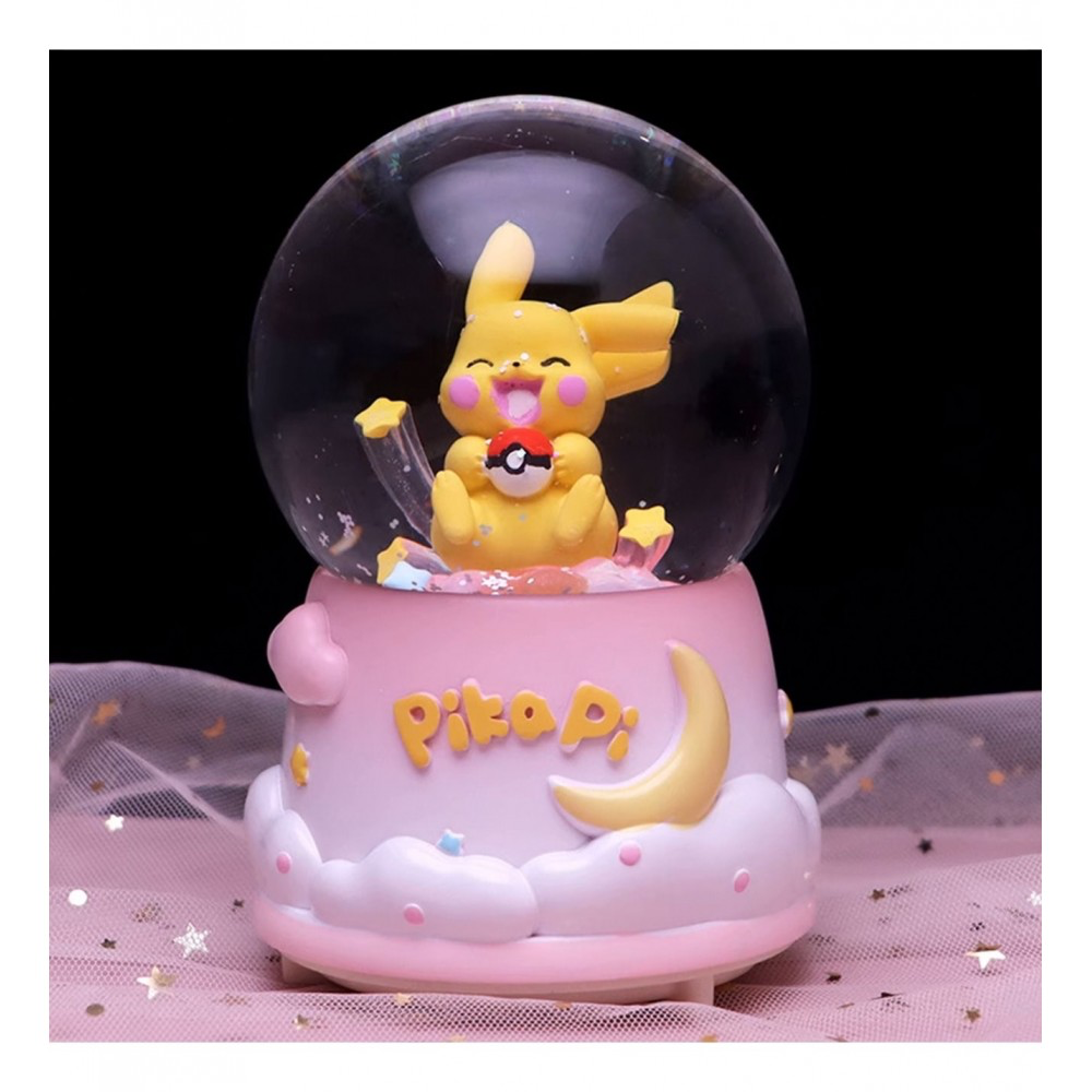 Pikachu Light and Music Medium Snow Globe