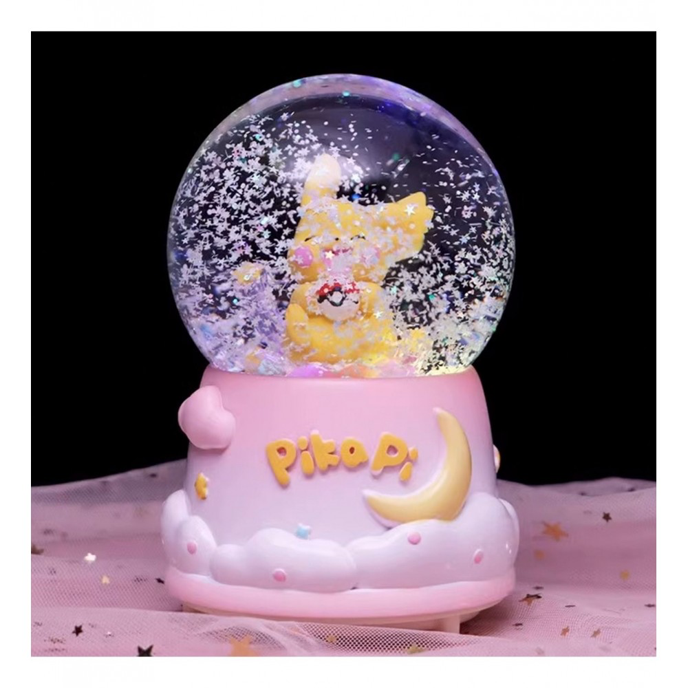 Pikachu Light and Music Medium Snow Globe