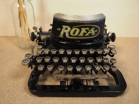 Typewriter ROFA (1924) rare antique typewriter vintage schreibmaschine original vtg writing machine machine