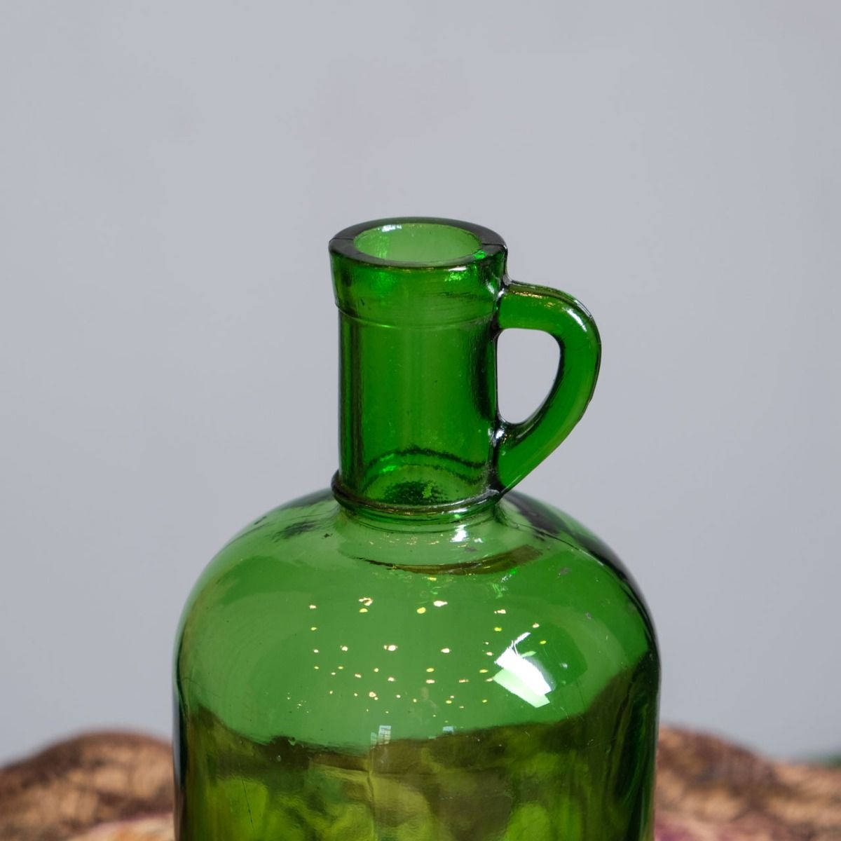 Antique green Oil Bottle