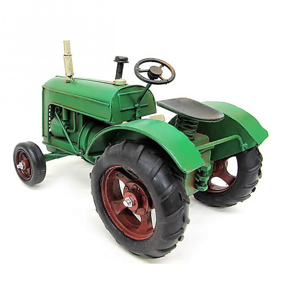 Decorative Nostalgic Metal Garden Tractor Large Size