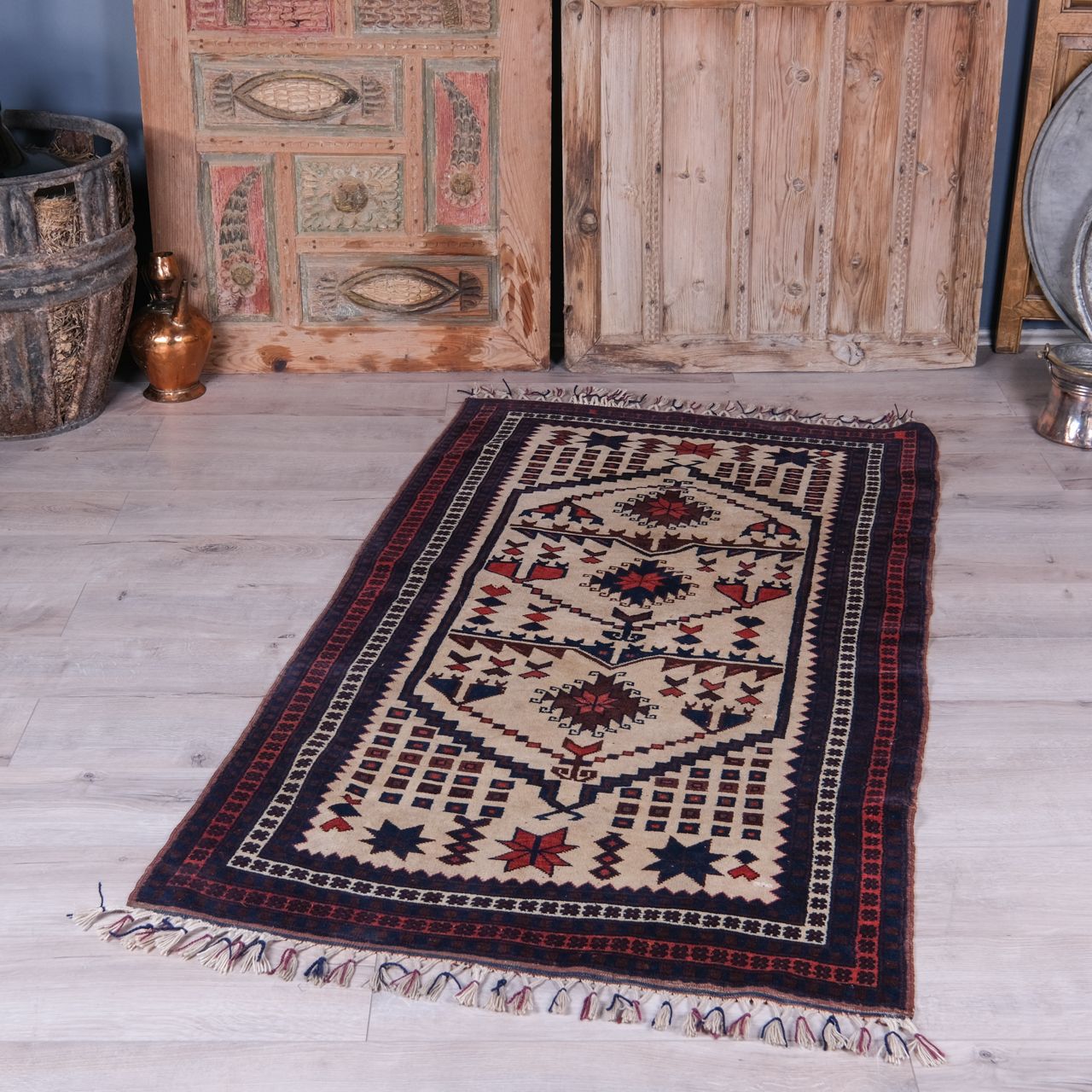 Hand Woven Carpet,Vintage Rug,Retro Carpet,Wool Carpet